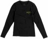 38019990f Damski T-shirt ekologiczny Ponoka z długim rękawem XS Female