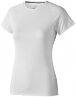 39011010f Damski T-shirt Niagara z krótkim rękawem z tkaniny Cool Fit odprowadzającej wilgoć XS Female