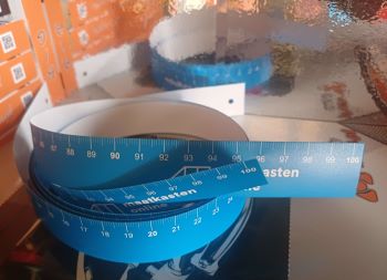 MP1m-2 Miarka papierowa 1m  - 2 kolory