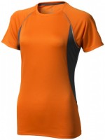 39016332f Damski T-shirt Quebec z krótkim rękawem z tkaniny Cool Fit odprowadzającej wilgoć M Female