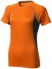 39016334f Damski T-shirt Quebec z krótkim rękawem z tkaniny Cool Fit odprowadzającej wilgoć XL Female
