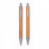 1701k-40 Długopis i ołówek w drewnianym etui