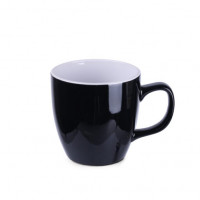 M_473-czarny Americano Small DUO porcelana CZARNY