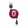 8733m-05 Kabel USB-mikroUSB zwijany