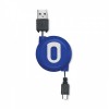 8733m-37 Kabel USB-mikroUSB zwijany