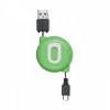 8733m-48 Kabel USB-mikroUSB zwijany