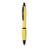 8748m-08 Kolorowy długopis z czarnym wykończeniem