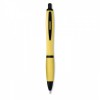 8748m-08 Kolorowy długopis z czarnym wykończeniem