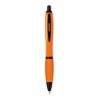 8748m-10 Kolorowy długopis z czarnym wykończeniem