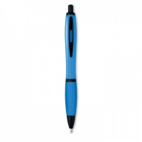 8748m-12 Kolorowy długopis z czarnym wykończeniem