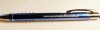 VENO RUBBER Długopis metalowy z gumowymi wypustkami