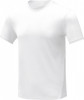 39019010f Męska luźna koszulka z krótkim rękawkiem, biały