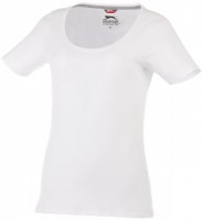 33022010f Damski T-shirt Bosey z krótkim rękawem i dekoltem XS Female