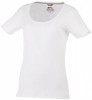 33022011f Damski T-shirt Bosey z krótkim rękawem i dekoltem S Female