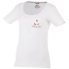 33022014f Damski T-shirt Bosey z krótkim rękawem i dekoltem XL Female