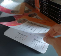 MS-FSC standard Podkładka pod mysz z kalendarzem standardowym