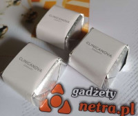 S-CZms-S Czekoladki mini sztabki w srebrnym laminacie z etykietą CMYK