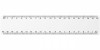 21058700f Elastyczna linijka o długości 20 cm w kształcie łuku