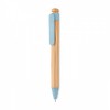 9481m-04 Automatyczny długopis ze słomki pszenicznej wkład niebieski
