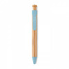 9481m-04 Automatyczny długopis ze słomki pszenicznej wkład niebieski