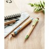 9481m-09 Długopis ze słomki pszenicznej i bambusa