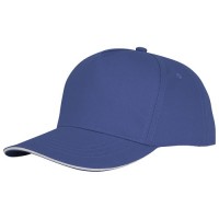 38674440f niebieski, 5-panelowa czapka CETO Unisex