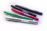 161078c-10 Długopis z końcówką touch pen i lampką LED
