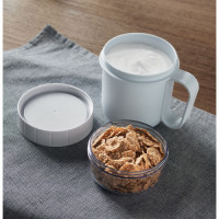 2679m-66 Kubek śniadaniowy szczelny 450ml i 160ml