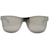 10060333f Okulary przeciwsłoneczne Shield z w pełni lustrzanymi soczewkami