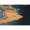 9736m-13 Mapa świata - zdrapka