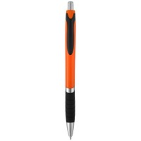 10771305f Solidny, kolorowy długopis Turbo z gumowym uchwytem