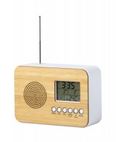 150872c Radio biurkowe z zegarem