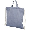 12045902f Plecak Pheebs z bawełnianym sznurkiem ściągającym z recyklingu o gramaturze 150 g/m²