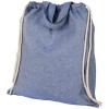 12045902f Plecak Pheebs z bawełnianym sznurkiem ściągającym z recyklingu o gramaturze 150 g/m²