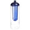 21088001f Butelka H2O Treble z wypukłym wieczkiem o pojemności 750 ml i zaparzaczem