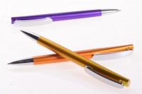 LEO Lux Długopis w metalicznym kolorze i srebrny klips