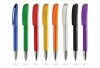 INES Solid Plastikowy długopis w satynowanym kolorze