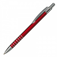 33677p-08 Aluminiowy długopis z pierścieniami