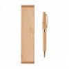 9912m-40 Bambusowy długopis w etui