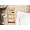 6215m-40 8-cyfrowy kalkulator bambusowy