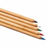 34387p-04 Długopis bambusowy Chavez, niebieski 