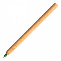 34387p-05 Długopis bambusowy Chavez, zielony 