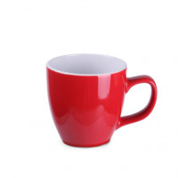 M_473-czerwony Americano Small DUO porcelana CZERWONY