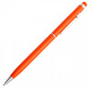 34087p-15 Długopis aluminiowy Touch Tip, pomarańczowy