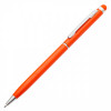 34087p-15 Długopis aluminiowy Touch Tip, pomarańczowy