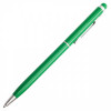 34087p-05 Długopis aluminiowy Touch Tip, zielony