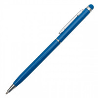 34087p-28 Długopis aluminiowy Touch Tip, jasnoniebieski