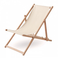 6503m-13 Drewniane krzesło plażowe