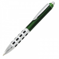 33457p-05 Długopis Partita, zielony/srebrny