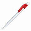 33417p-08 Długopis Easy, czerwony/biały